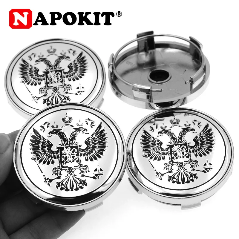Car Wheel Center Caps Hub Cap 4Pcs 60mm for LADA TOYOTA NISSAN Hyundai KIA Chevrolet Mitsubishi Ford BMW wheel hub caps