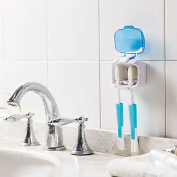 

AntibacteriaToothbrush Holder Sterilizer Wall-Mounted UV Light Ultraviolet Toothbrush Sterilizer Toothbrush Holder Cleaner