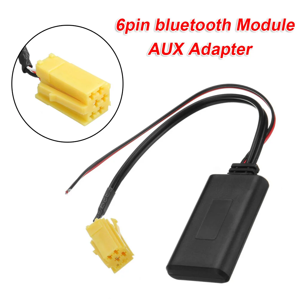 6-Пен модуль Bluetooth адаптер 4,1/4,0/3,0/2,0 AUX Динамик авто аксессуары
