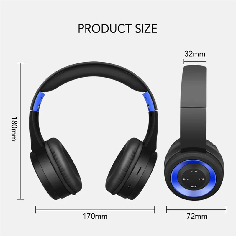 Модные Беспроводной Bluetooth 4 0 Складные наушники высокое качество звука в уши