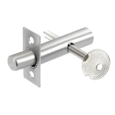 Stainless Steel Uxcell a16061400ux0203 Uxcell a16061400ux0203 Office Door Stainless Steel Hidden Manager Tube Well Key Mortise Lock Silver Tone