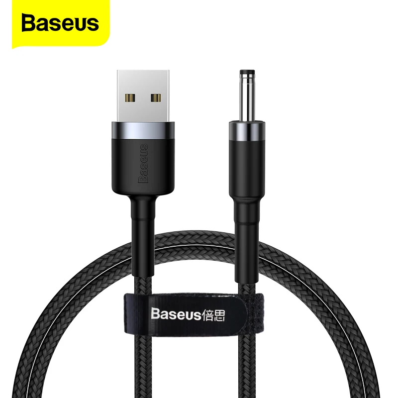 Baseus 1 м Usb к Dc 3 5 мм A Разъем папа разъему в кабель питания зарядное устройство для концентратора вентилятор