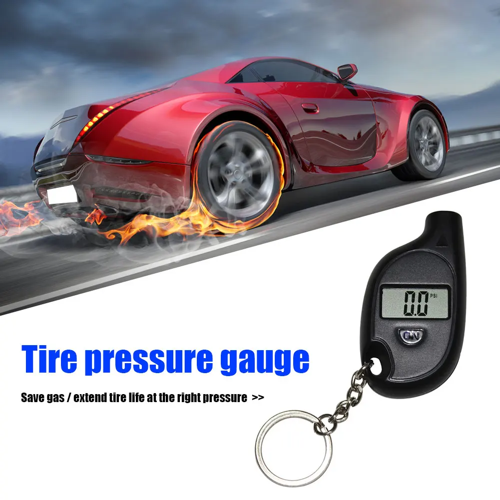 Manomètre Numérique JZK Pour Pneus - 200 PSI Avec écran LCD - Testeur Pression Pneus Voiture