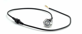 

ELEWIND 22mm Ring illuminated push button switch (PM222F-11△E/▲/☆/S with connect waterproof wires )