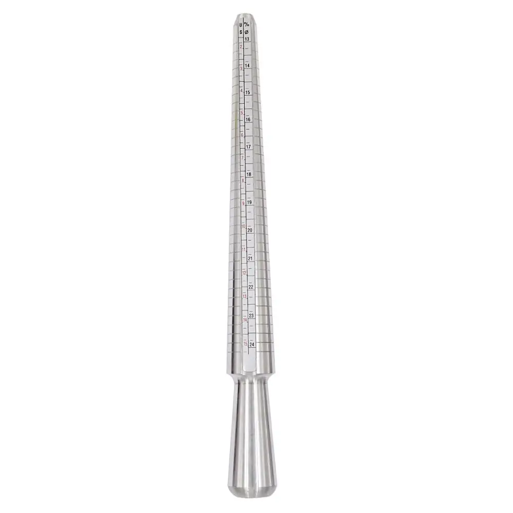 Stainless Steel Ring Mandrel Sizes 1-15: Wire Jewelry