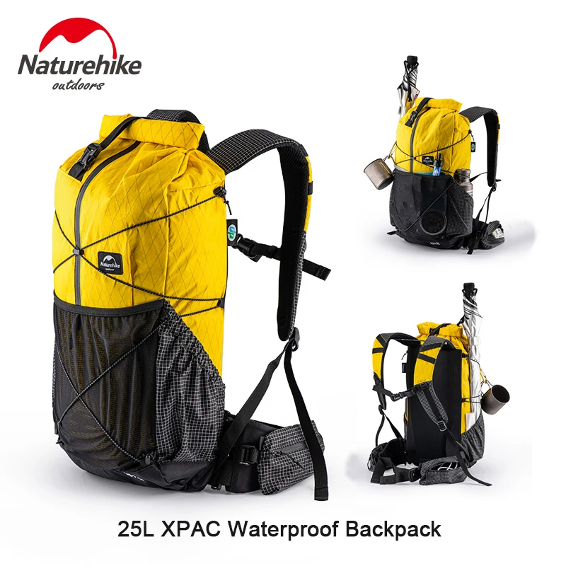 Naturehike Super Light Off-road Hiking Backpacks Waterproof Riding Shoulders 