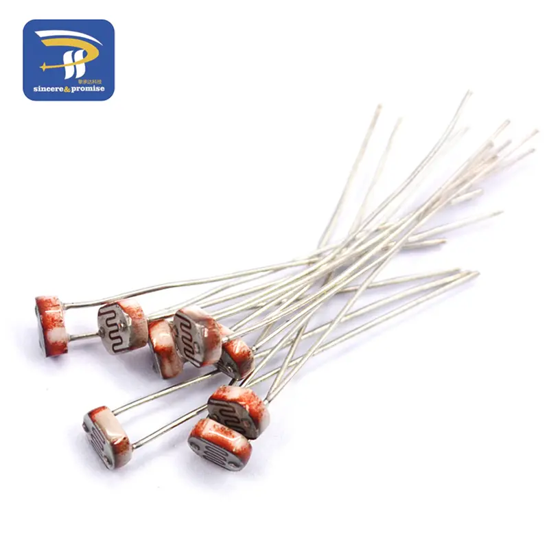 20PCS LDR Photo Light Sensitive Resistor Photoelectric Photoresistor 5528 GL5528 5537 5506 5516 5539 For Arduino DIY - Image 3