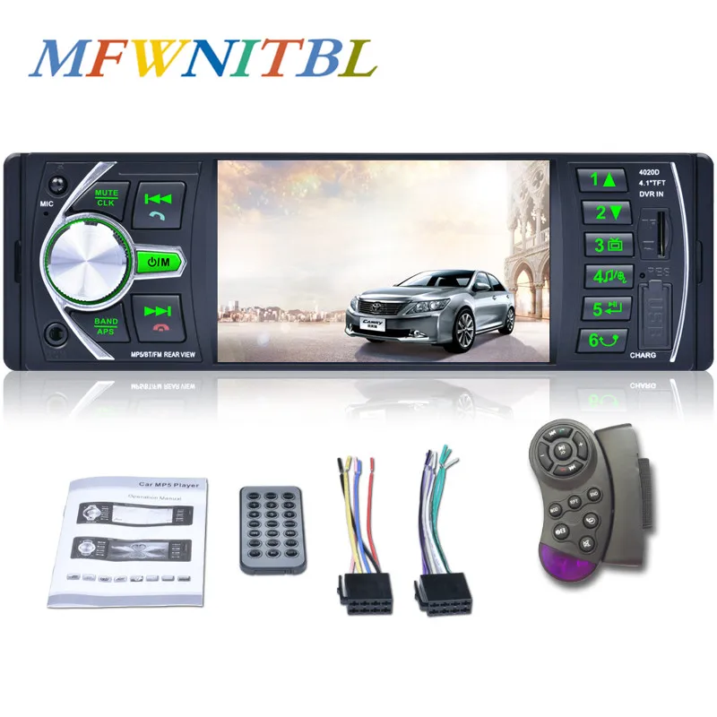 LTBFM Радио 1 Din 4 &quotстерео Bluetooth автомобильный аудио плеер MP5 мультимедиа авторадио