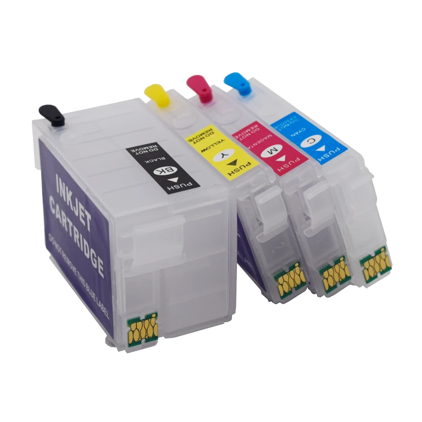 Cartucho de Tinta Recarregável com Tinta de Sublimação de Corante para Epson Wf-7220 Impressoras Wf2750 Wf3640 T252xl 252xl Wf-7710 Wf-7720 Wf-7210 - Imagem 4