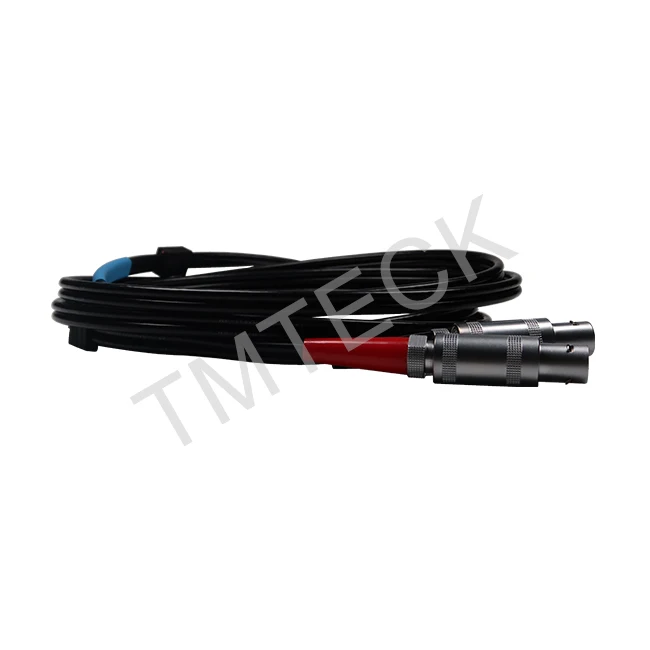 SEKM2 Ultrasonic Cable Equality Dual cable compatible with style LEMO-1 to Microdot / Krautkramer SEKM2 dual cables