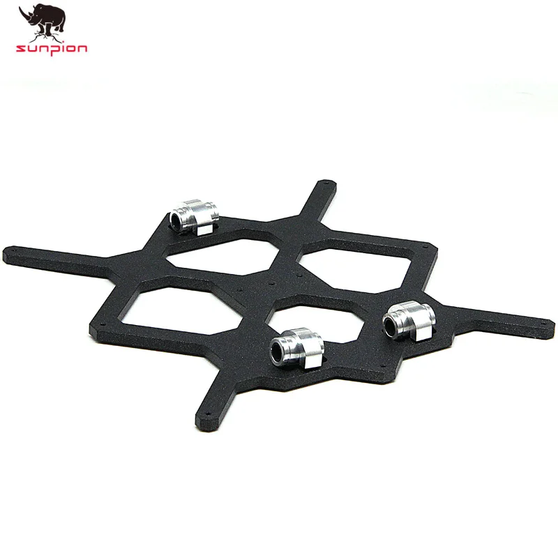 Stampante 3D Prusa I3 Mk3 Originale Clonata Carrello In Alluminio Y Con Bulloni A U 3 Pezzi Che Tengono Lm8Uu Per Parti Della Stampante 3D Prusa I3