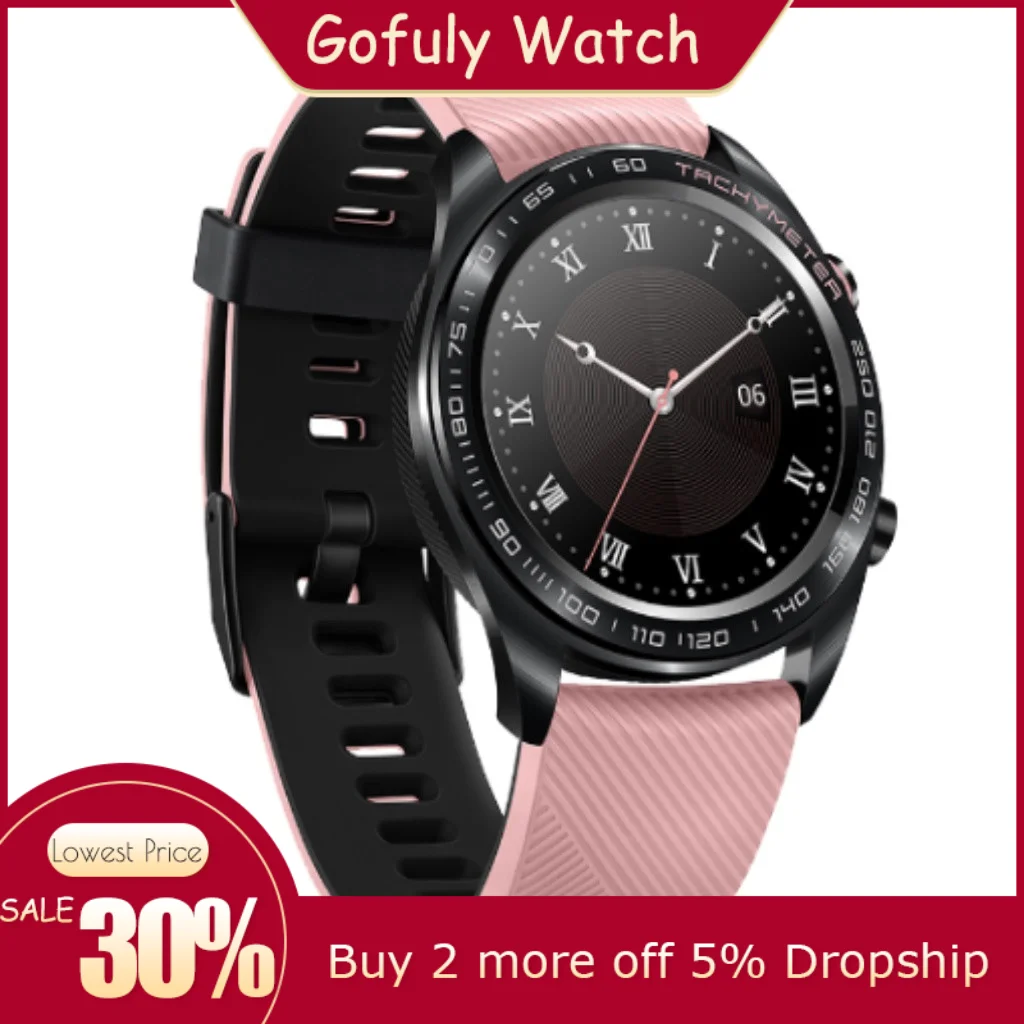 Умные часы Gofuly Huawei Honor Watch Dream спортивные для сна бега езды на велосипеде плавания
