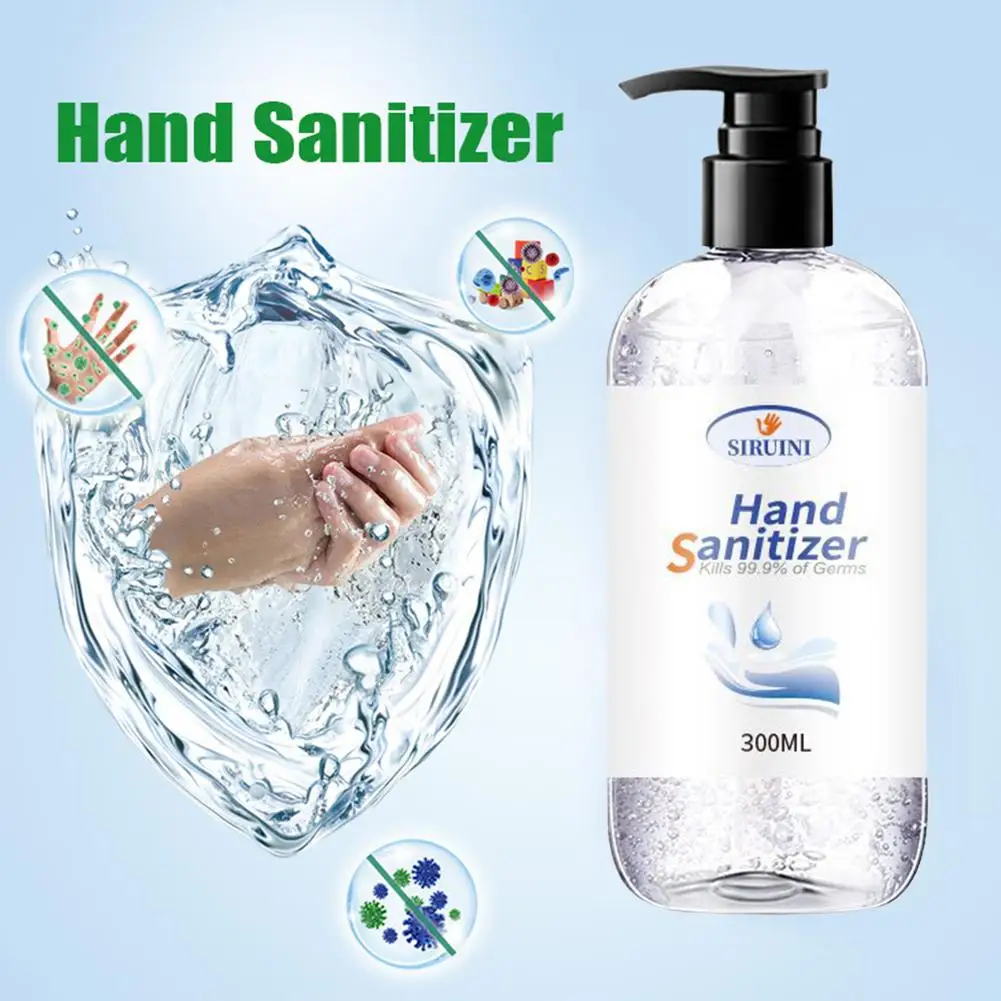 300/500 ml Hand Gel Anti-bacterial Hand Sanitizer 99% Antibacterial Disinfection for Indoors Outdoors Instant Cleaning 300/500 ml Hand Gel Anti-bacterial Hand Sanitizer 99% Antibacterial Disinfection for Indoors Outdoors Instant Cleaning