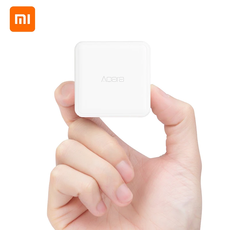 

Xiaomi Aqara Magic Cube-Controller Zigbee Version Controlled by Six Actions For Smart Home Device work with mijia home app