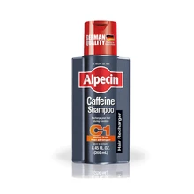 Alpecin C1 Caffeine Shampoo, 8.45 fl oz, Caffeine Shampoo Cleanses the Scalp to Promote Natural Hair Growth.Thicker and Stronger