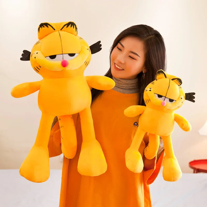 

New Style Cartoon Cute Anime Peripheral Garfield Doll Creative Plush Toys Doll