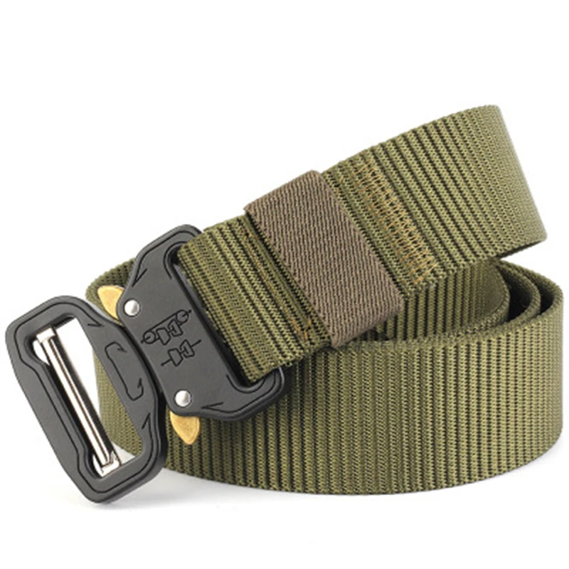 Ceinture Tactique Militaire De 50cm De Large Pour Hommes En Nylon