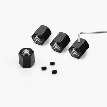 

Car Styling Anti-theft Stainless Wheel Tire Valve Stems Caps for Citroen C1 C2 C3 C4 C5 C6 C8 C4L DS3 DS4 DS5 DS5LS DS6