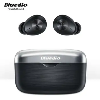 

Bluedio Fi Bluetooth Earphone TWS 5.0 Wireless Earbuds Waterproof Sports Headset Wireless Earphone in Ear with Charging Box
