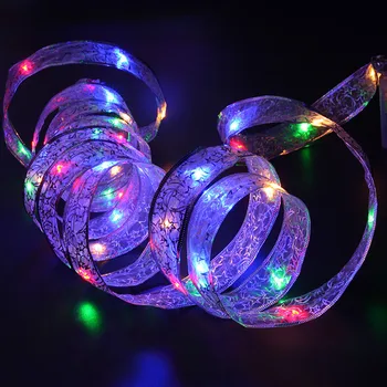 

Bzoosio 4M 40 LED Ribbon Window Curtain Lights String Lamp House outdoor garden Party Decor Striking Christmas windowdisplay F1