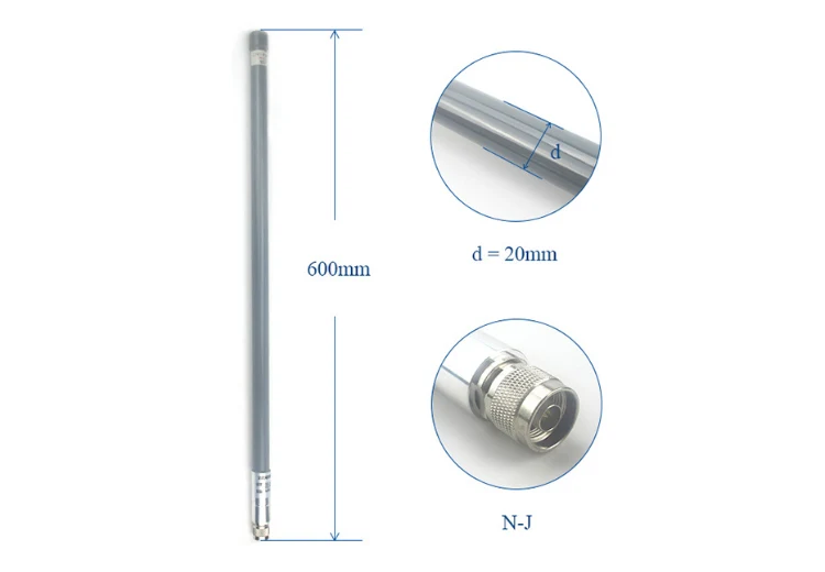 Антенна Lora 900MHz 868MHz 915MHz UHF наружные всенаправленные антенны N Male антенна с высоким коэффициентом усиления Ретранслятор с большим радиусом действия монитор антенна 10052