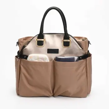 

Multifunction Large Capacity Mummy Nylon Tote Shoulder Handbag Baby Nappy Diape 517D