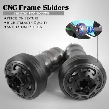 

Motorcycle Cave Frame Slider Fairing Guard Falling Protection Anti Crash Pad Protector For KAWASAKI Z1000 13-18