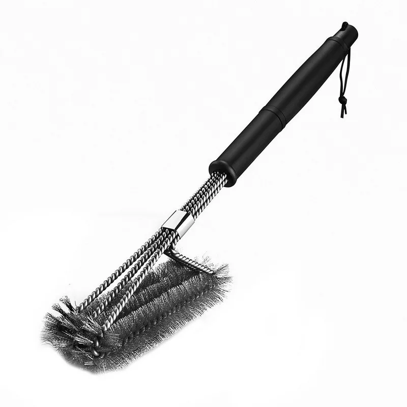 Grill Brush Барбекю гриль Портативная Складная шашлычница гриль из нержавеющей стали кухонные инструменты аксессуары для кемпинга - Цвет: Grill Brush