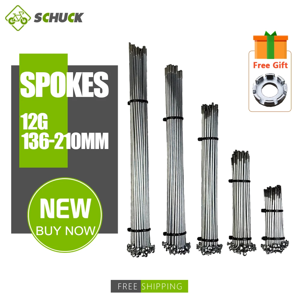 Ebike Hub Motor Wheel Spokes Steel Diameter 2.56mm 12G Mountain Bike J-bend Wires Bicycle Parts | Спорт и развлечения