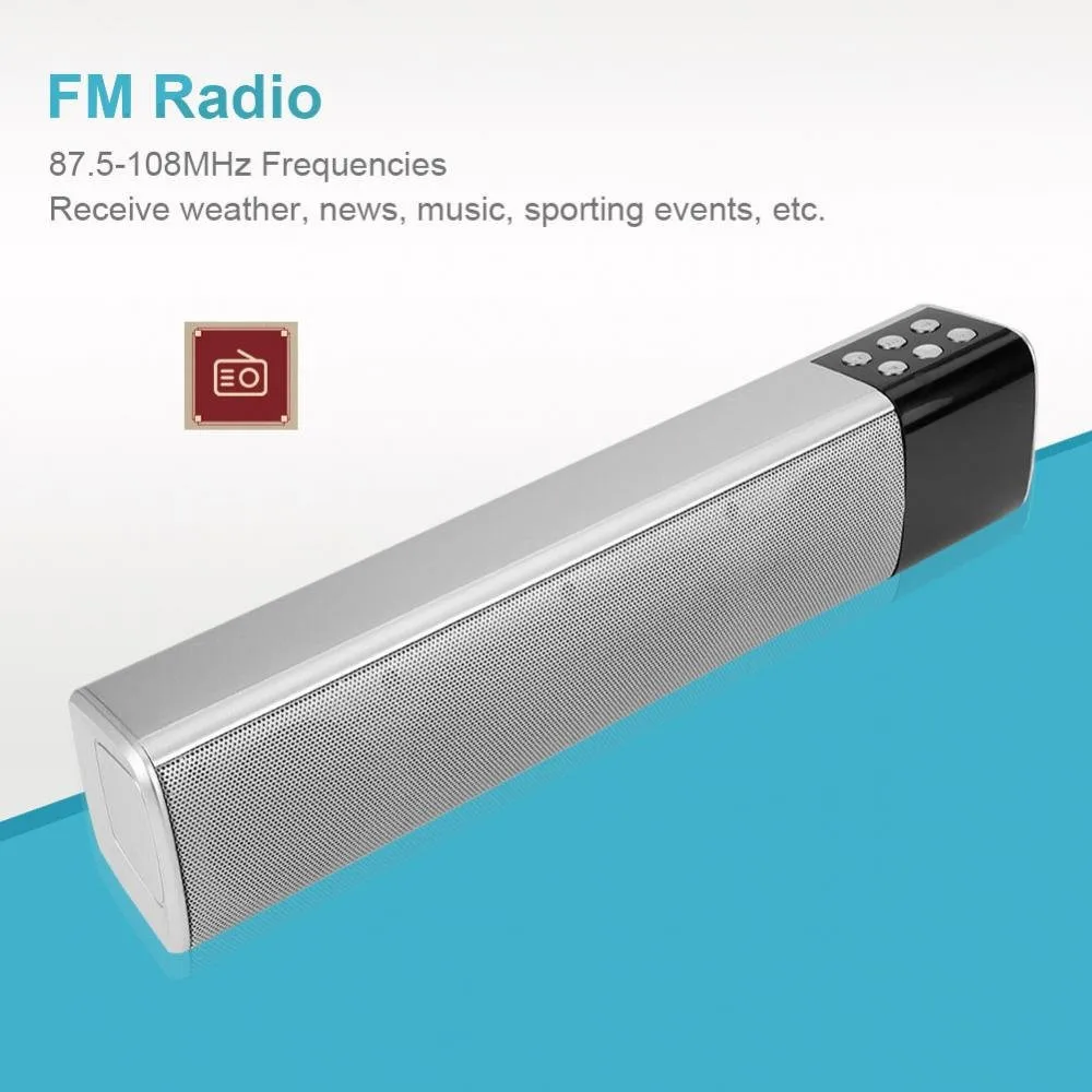 Портативная Беспроводная Hi Fi Колонка HYASIA с большой мощностью Bluetooth стереозвук BT
