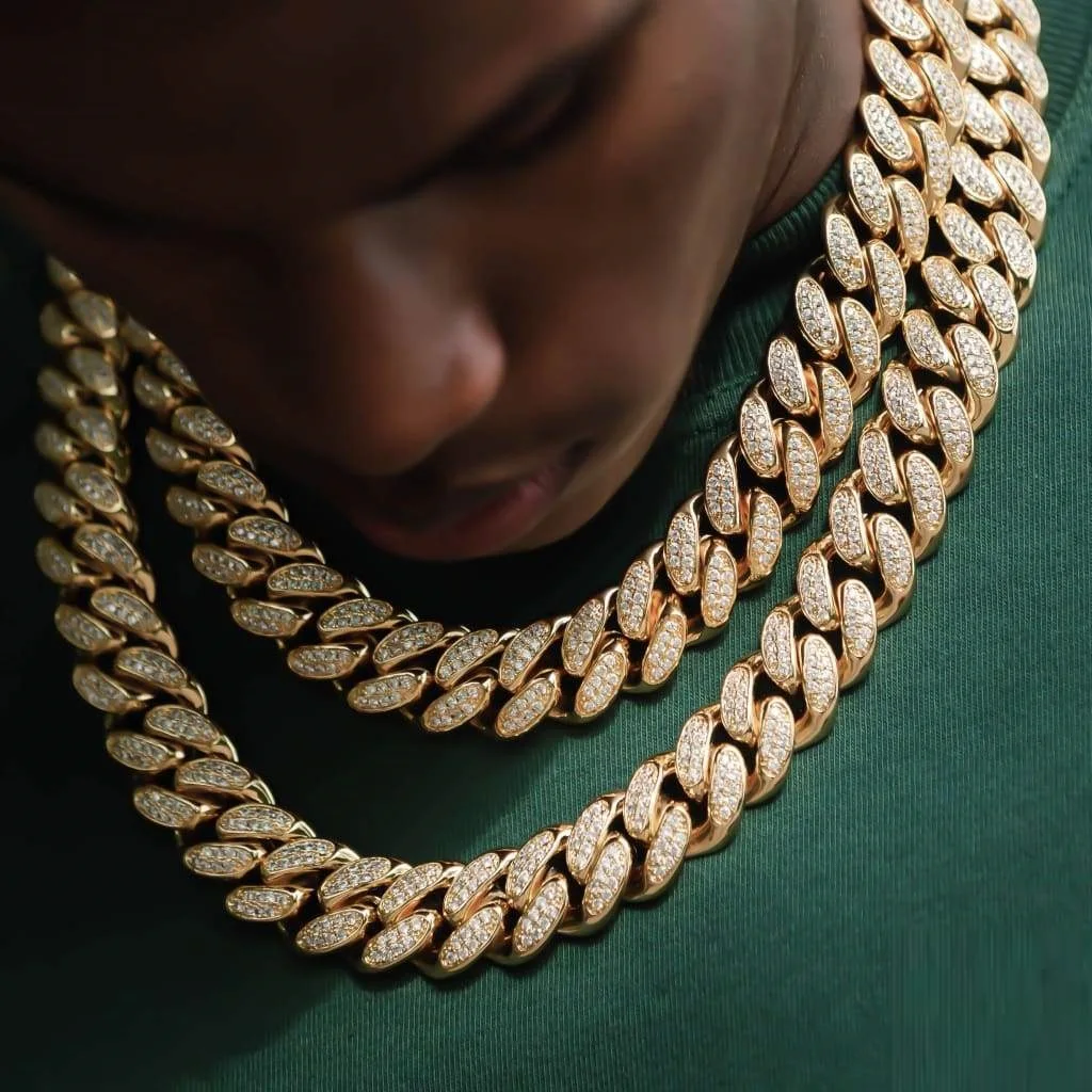 Solid Gold Cuban Link Chain 10k - 14k (6mm) | The Gold Gods