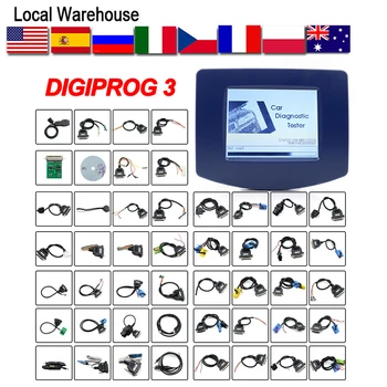 

Full Set DIGIPROG 3 V4.94 FTDI obd2 Odometer Mileage Correction Tool DIGIPROG3 OBD2 Corrector DIGIPROG III Mileage Programmer