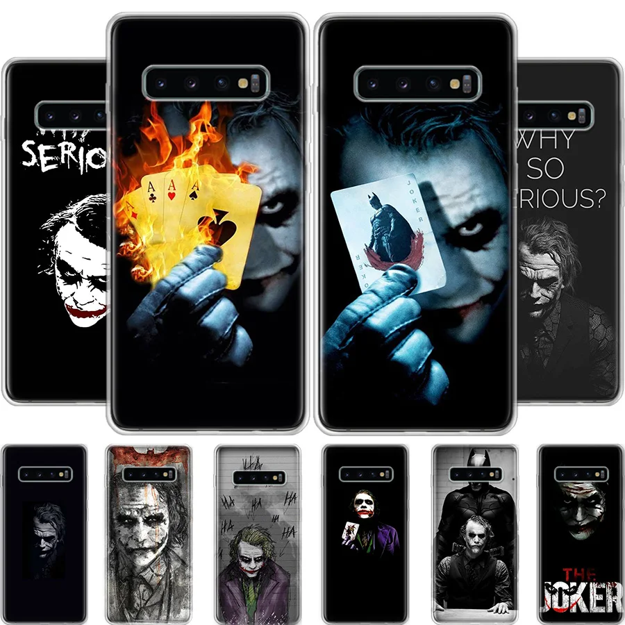 

Heath Ledger Joker The Dark Knight movie Phone Case For Samsung Galaxy A 01 6 7 8 9 10 20 40 50 5170 71 M30 S E PLUS Cover Soft