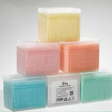 1100 шт./компл. двойная головка одноразовая зубная нить гигиена ротовой полости зубная нить межзубная зубочистка здоровая для чистки зубов Уход за полостью рта