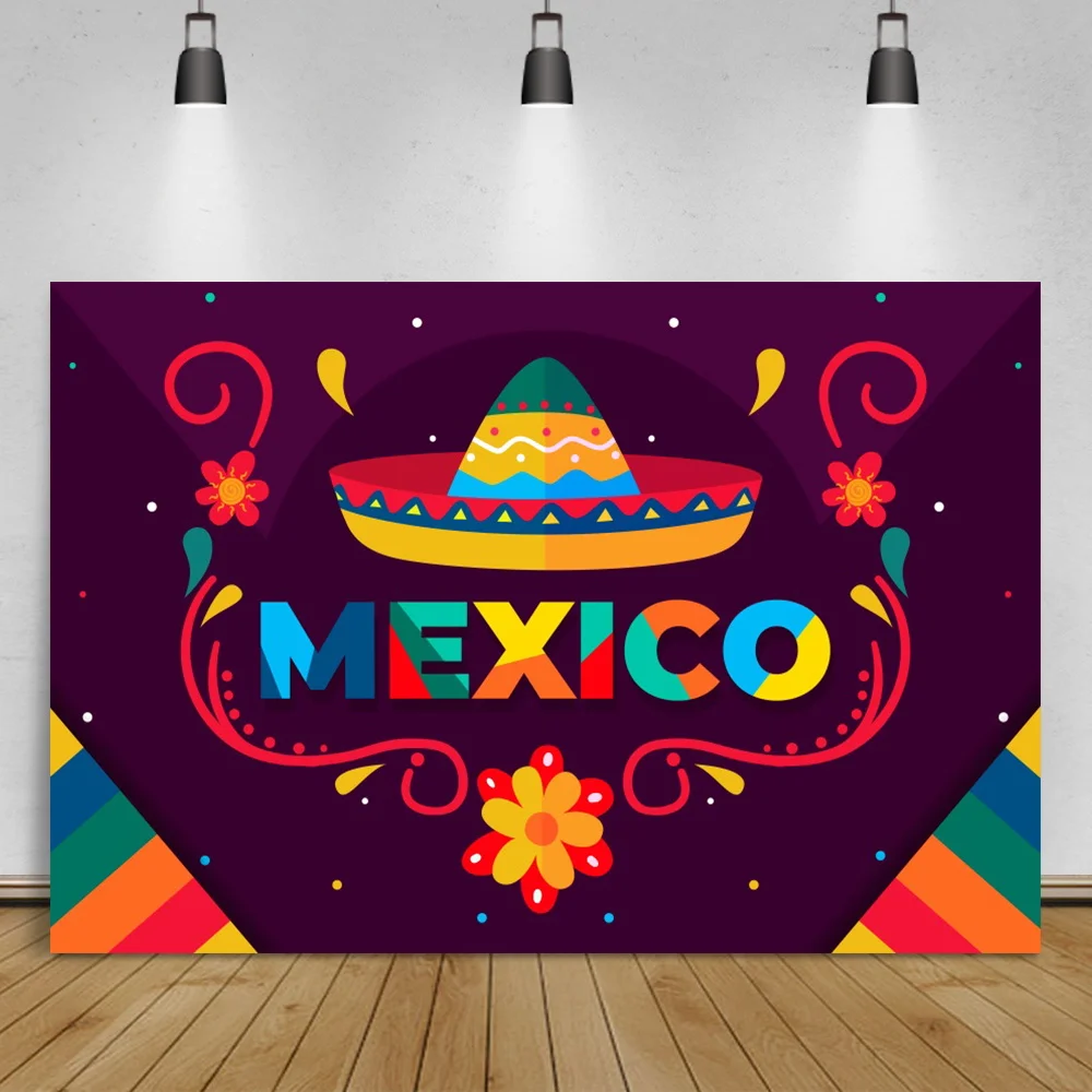 Mexican Carnival Day of The Dead Background For Hat Floral Party Photographic Flowers Photo Backdrop Death Pattern Photostudio photo backdrop photo wallpaper
