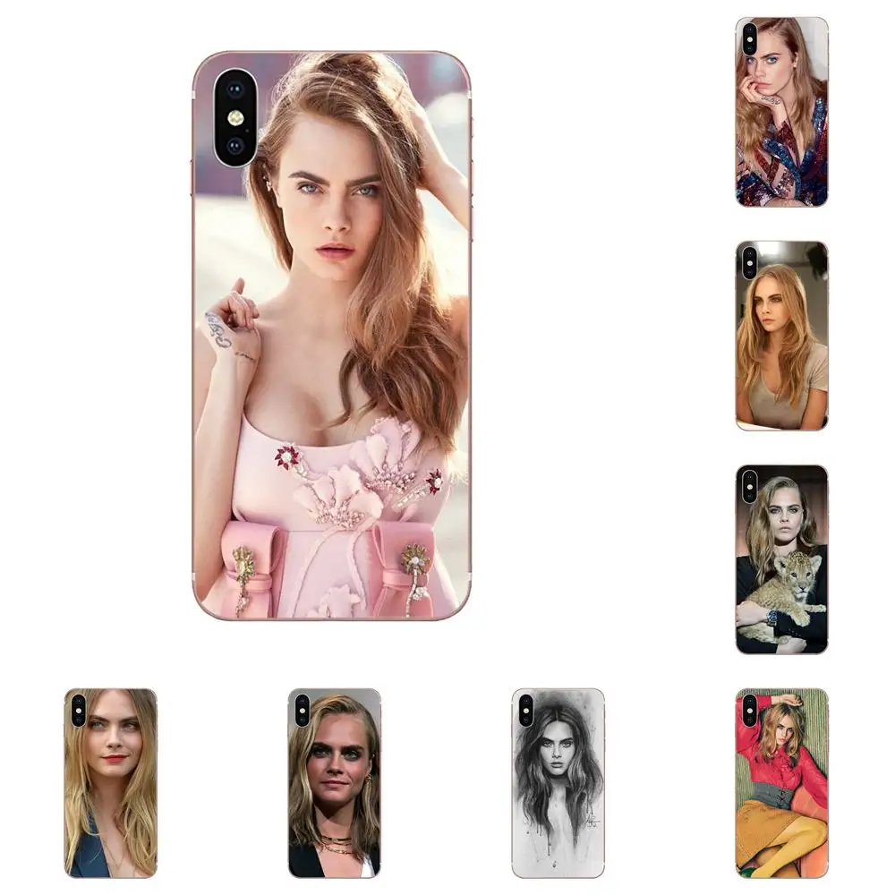 

Cara Delevingne For LG G2 G3 G4 G5 G6 G7 K4 K7 K8 K10 K12 K40 Mini Plus Stylus ThinQ 2016 2017 2018 Soft Cell Phone Cover Case