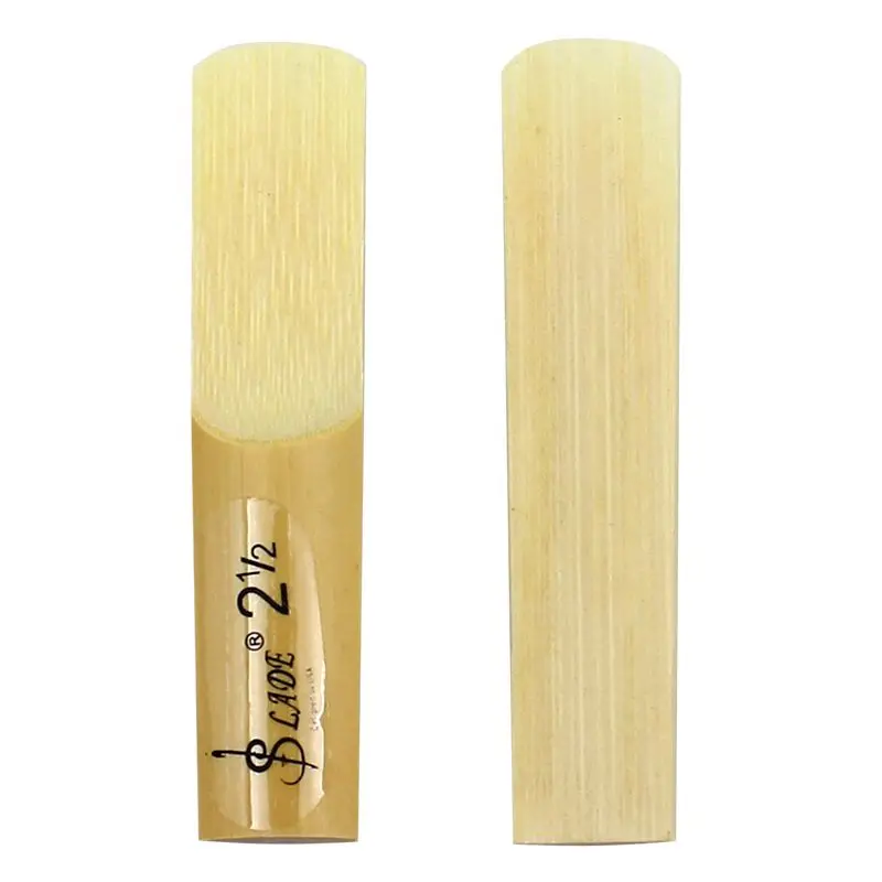 Слейд 10 шт./кор. Слейд тенор bB саксофон тростник 2-1/2 бамбук альт саксофон тростник прочность 2,5 музыкальный инструмент Запчасти и аксессуары