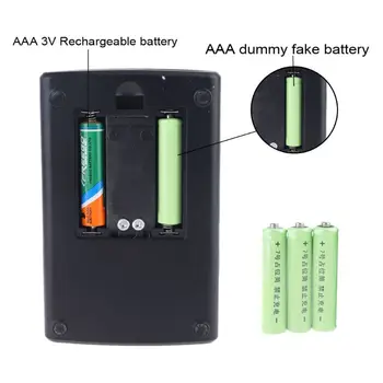 

4Pcs LR03 AA AAA Size Dummy Fake Battery Setup Shell Placeholder Cylinder Conductor