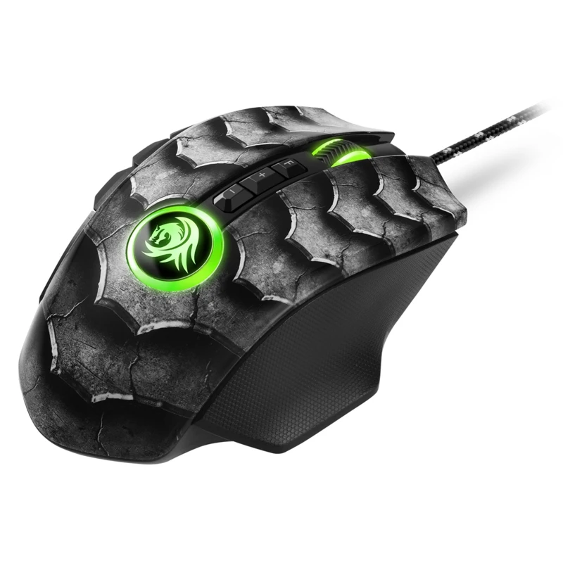 Мышь Sharkoon Drakonia II Black оптическая проводная 15000 dpi USB подсветка RGB цвет: черный|Мыши| |