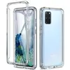 Coque de protection antichoc en cristal, étui Transparent pour Samsung Galaxy S20 S21 S10 Plus Ultra A41 A51 A71 S10e A51 5G ► Photo 1/6