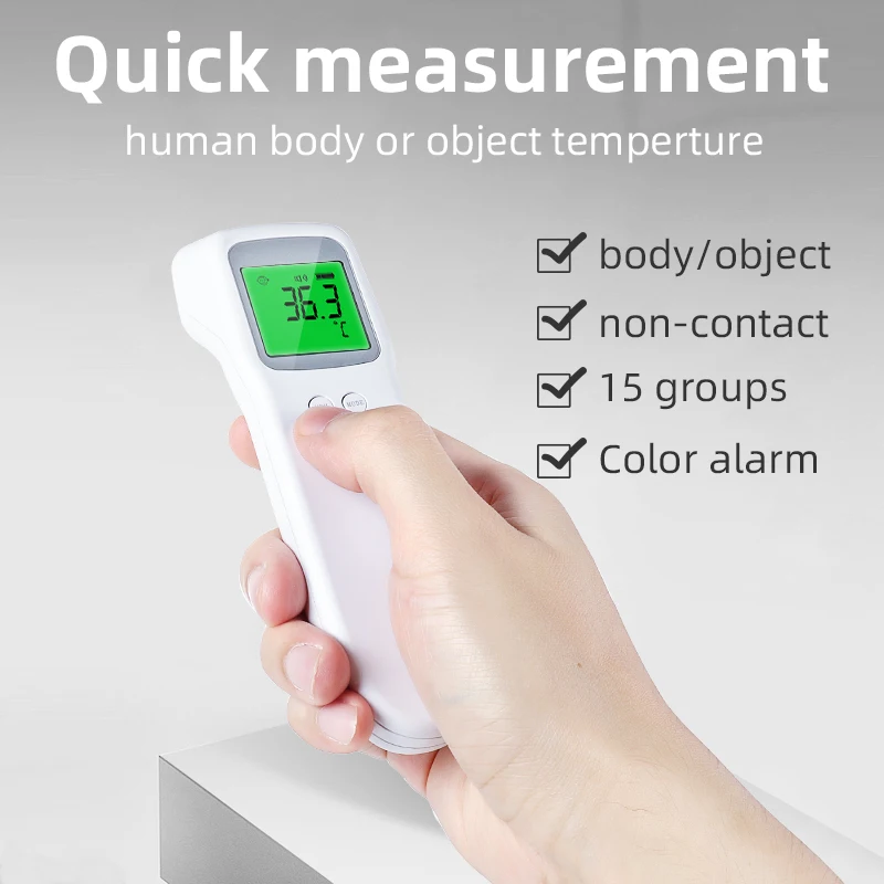 

Non-Contact Temperature Meter Gun Handheld Digital LCD Industrial Outdoor Laser Pyrometer IR Thermometer Infrared Thermometer
