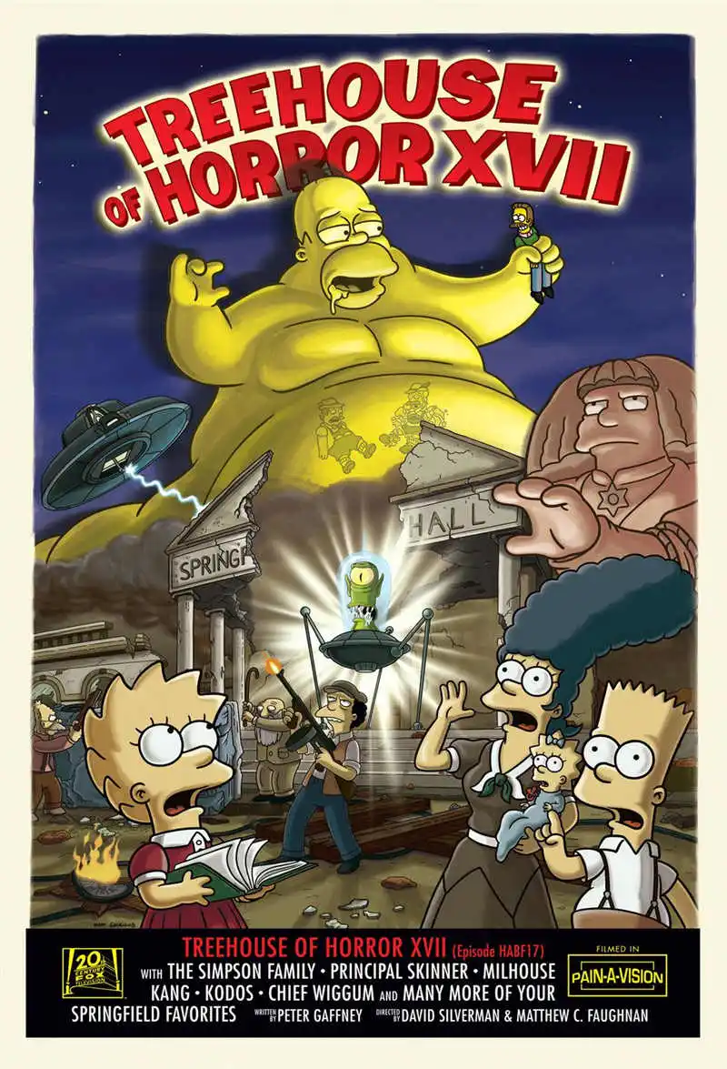 Картина маслом The Simpsons Treehouse of Horror современные настенные художественные картины