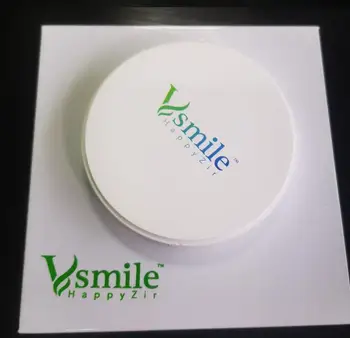 

Vsmile 98mm 3D Pro Multilayer Zirconia Blocks Bleach color for Dental Lab with Open CADCAM System