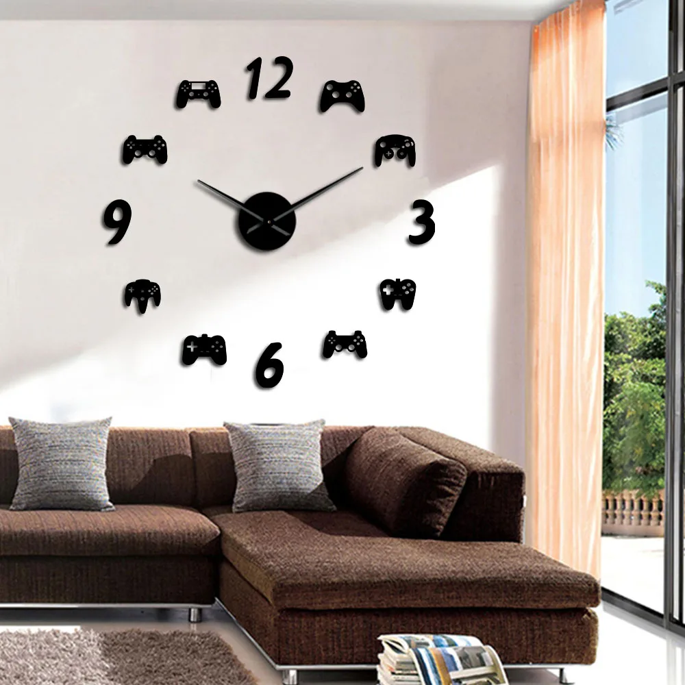 meninos, relógio DIY para decoração do quarto