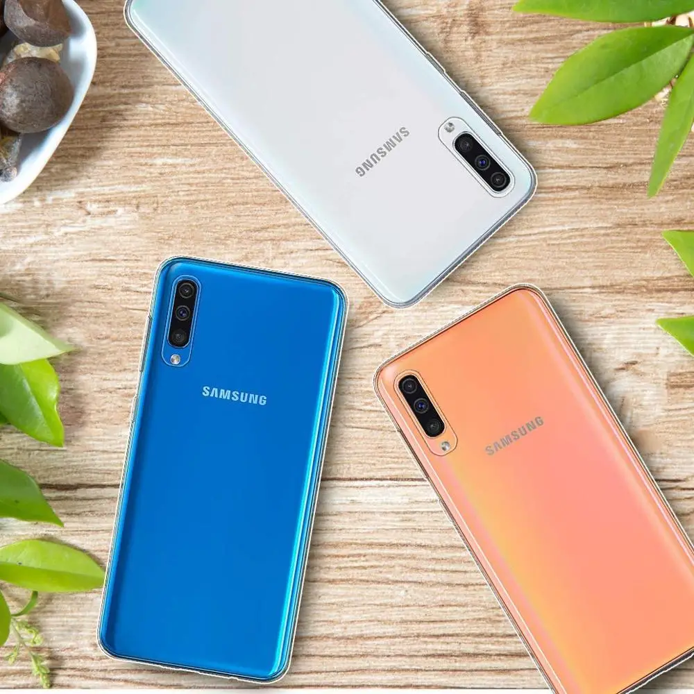 Полноразмерный чехол 360 для Samsung Galaxy A5 A6 A7 A8 A9 двухсторонний прозрачный