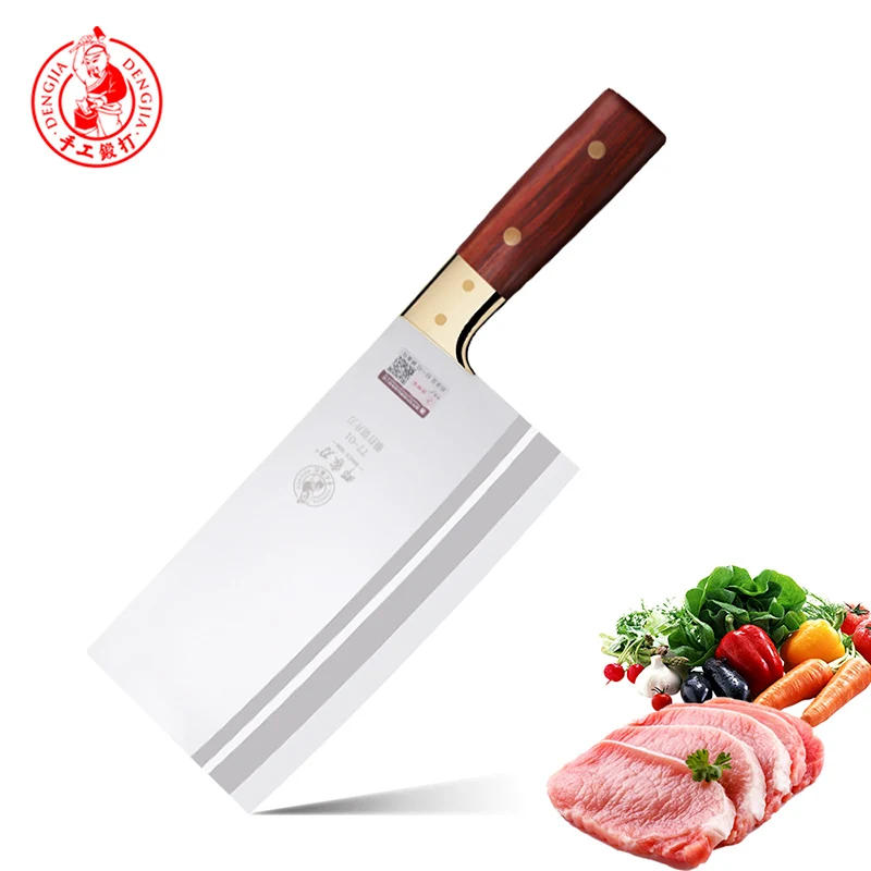 

DENG Knife Stainless Steel Handmade Forged Multi-functional Kitchen Knives Vegetable Knife and Meat Cleaver Chinese Chef Knife