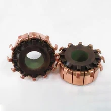 Commutateur de moteur électrique 12 dents, cuivre Micro moteur à courant continu, patins de moteur de commutation pour perceuse électrique sur commutateur d'armature 1 pièce