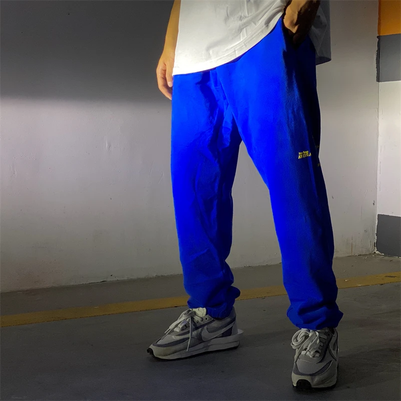Спортивные штаны 2021FW для мужчин и женщин Kanye West 1:1 высококачественные из матовой