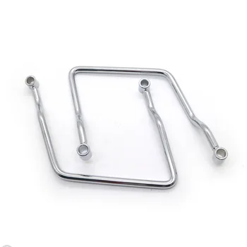 

Replacement Bag Brackets Equipment 2pcs Saddle Rod Metal 22CM For Honda Kawasaki