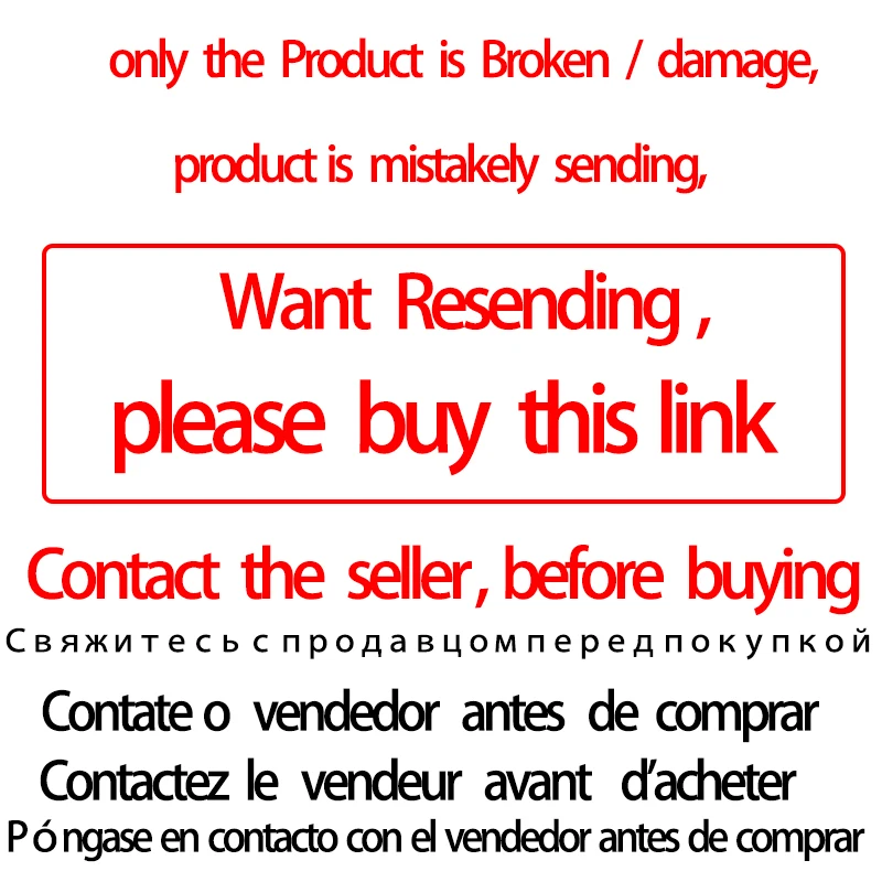 

Want Re-sending , please contact Seller, product broken / product wrong , want send again.0.01